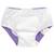 Maillot de bain couche rayures violet et sel marin (3-6 mois) Violet 3 - vertbaudet enfant 