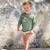 T-shirt anti-uv manches longues scooter et chien vert (13-18 mois) Vert 4 - vertbaudet enfant 