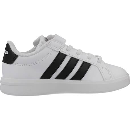 Basket garçon grand court 3.0 el Blanc white 1 - vertbaudet enfant 