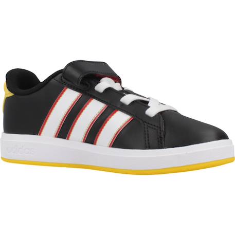 Basket garçon grand court mickey Noir+Noir black 11 - vertbaudet enfant 