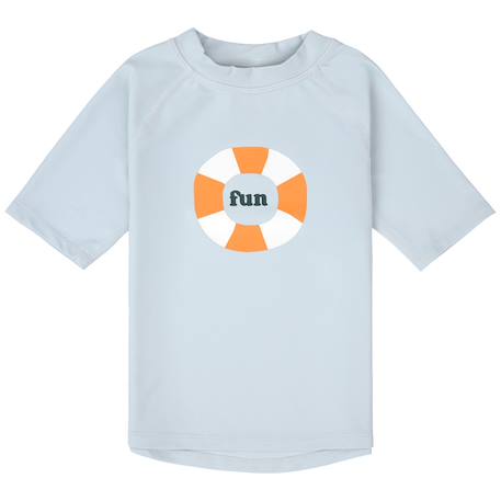 T-shirt anti-uv manches courtes bouée (7-12 mois) Bleu 1 - vertbaudet enfant 