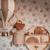 Montgolfière décorative - taille m Beige blanc+Beige et bleu+Eucalyptus+Rose / blanc+Rose mint 5 - vertbaudet enfant 