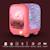 Wavy light coral -lampe océanique relaxante Rose 4 - vertbaudet enfant 