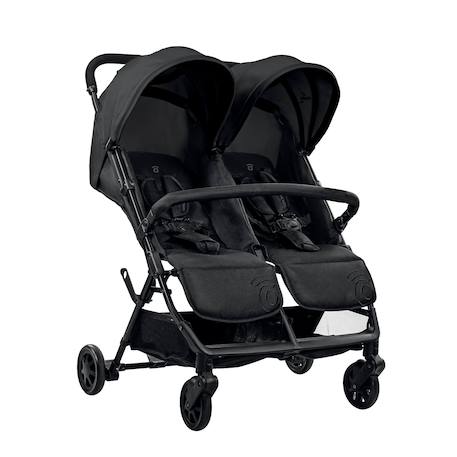 Poussette double henry Noir 1 - vertbaudet enfant 