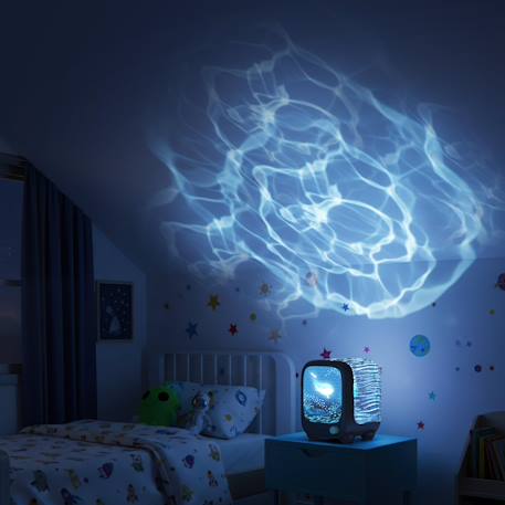 Wavy light abyss -lampe océanique relaxante Bleu 2 - vertbaudet enfant 