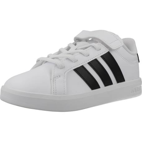 Basket garçon grand court 3.0 el Blanc white 4 - vertbaudet enfant 