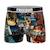 Lot de 3 boxers  this is america Violet/blanc/noir 5 - vertbaudet enfant 