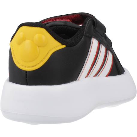 Basket garçon grand court mickey Noir black 3 - vertbaudet enfant 