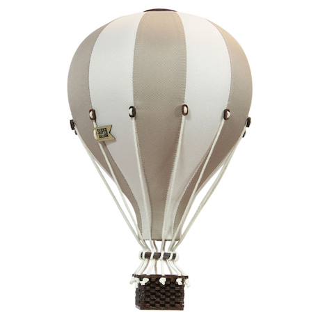 Montgolfière décorative - taille m Beige blanc+Beige et bleu+Eucalyptus+Rose / blanc+Rose mint 1 - vertbaudet enfant 