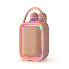 Jouet-Enceinte & karaoké lumineuse - singy party rose