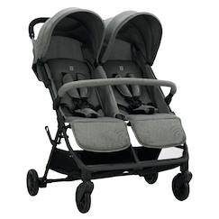 Puériculture-Poussette double pliable henry