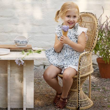 Bavoir Élégant et pratique pour bébé Bleu, blanc 2 - vertbaudet enfant 