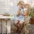 Bavoir Élégant et pratique pour bébé Bleu, blanc 2 - vertbaudet enfant 
