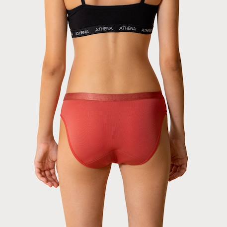 Lot de 3 culottes menstruelles  fille Rouge minéral 3 - vertbaudet enfant 