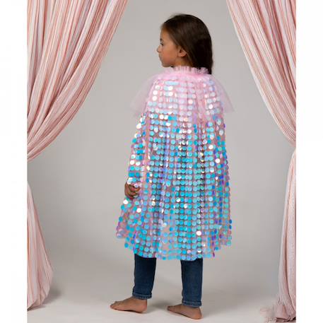 Cape sequins Galaxia rose Rose et multicolore 5 - vertbaudet enfant 