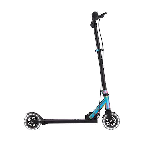 Trottinette 2 roues flow element junior lights, dès 4 ans Bleu canard+Néochrome+Vert menthe 12 - vertbaudet enfant 