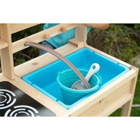 Outdoor active cuisine d'exterieur en bois pour enfant Beige 5 - vertbaudet enfant 