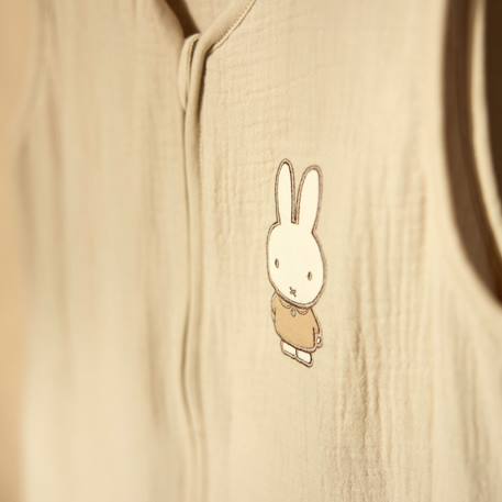 Gigoteuse légère en gaze de coton miffy family farm tog 0,5 (3-6 mois) Gris, marron 4 - vertbaudet enfant 