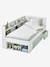 Lit plateforme enfant avec rangements BASEO blanc+rose nude+vert grisé 14 - vertbaudet enfant 