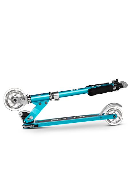 Trottinette enfant micro sprite pearl  led Bleu clair océan+Bleu et rose+Bleu pétrole+Bleu saphir+Rose+Vert eco+Violet 4 - vertbaudet enfant 