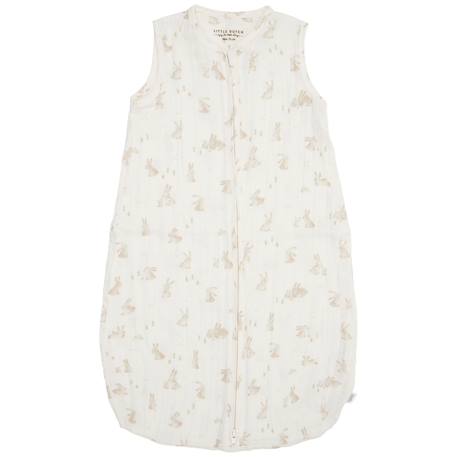 Gigoteuse été en gaze de coton baby bunny tog 0,5 (3-9 mois) Ecru, marron, orange 1 - vertbaudet enfant 