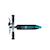 Trottinette 2 roues flow element junior lights, dès 4 ans Bleu canard+Néochrome+Vert menthe 5 - vertbaudet enfant 