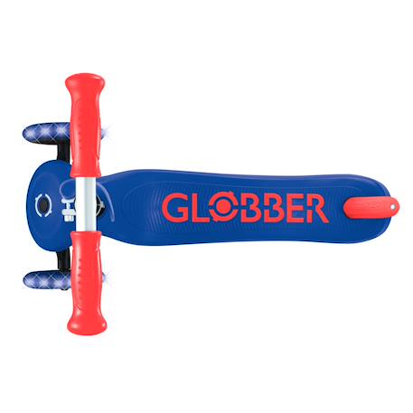 Trottinette 3 roues primo plus lights neon Bleu marine+Violet 4 - vertbaudet enfant 