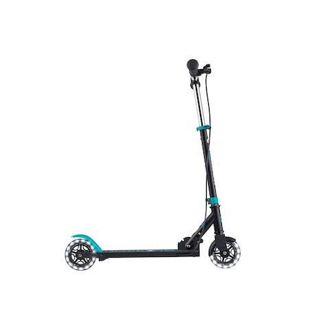 Trottinette 2 roues flow element junior lights, dès 4 ans Bleu canard+Néochrome+Vert menthe 6 - vertbaudet enfant 