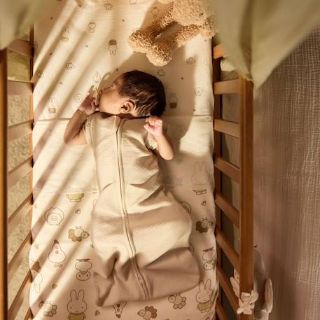 Gigoteuse légère cocoon little waffle sand (0-3 mois) Beige 4 - vertbaudet enfant 