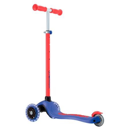 Trottinette 3 roues primo plus lights neon Bleu marine+Violet 5 - vertbaudet enfant 