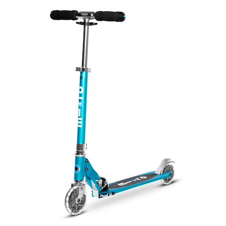 Trottinette enfant micro sprite pearl  led Bleu clair océan+Bleu et rose+Bleu pétrole+Bleu saphir+Rose+Vert eco+Violet 1 - vertbaudet enfant 