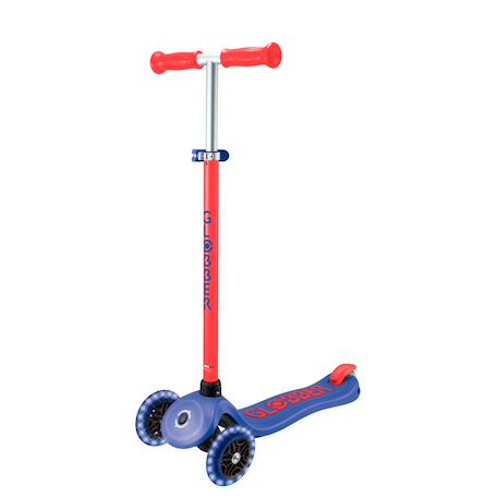 Trottinette 3 roues primo plus lights neon Bleu marine+Violet 6 - vertbaudet enfant 