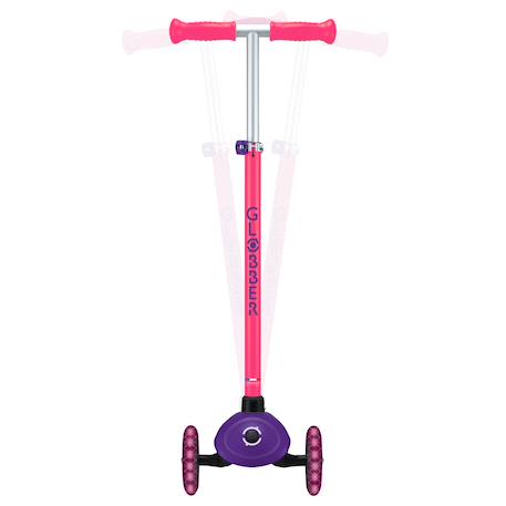 Trottinette 3 roues primo plus lights neon Bleu marine+Violet 12 - vertbaudet enfant 