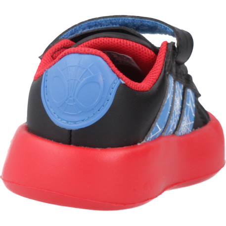 Baskets garçon à scratch motif spider-man Noir black 3 - vertbaudet enfant 