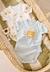 Lot de 2 bodies bébé manches courtes ouverture croisée elio Bleu 1 - vertbaudet enfant 