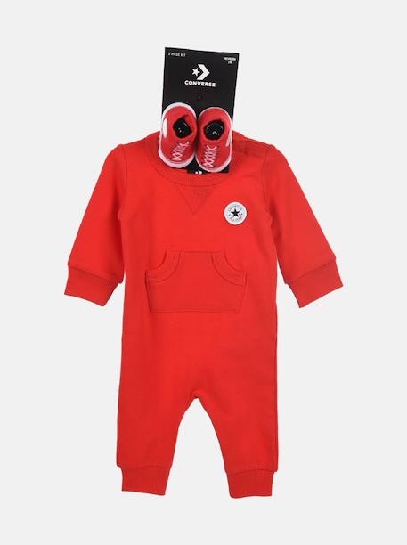 Combinaison 2 pièces Bleu+Noir+Rouge 7 - vertbaudet enfant 
