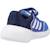 Baskets garçon en textile à scratch running Bleu blue 3 - vertbaudet enfant 