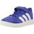 Baskets garçon en cuir à scratch rétro Bleu 4 - vertbaudet enfant 