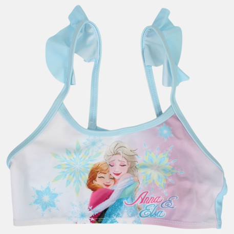 Maillot de bain 2 pièces fille la reine des neiges Bleu 5 - vertbaudet enfant 