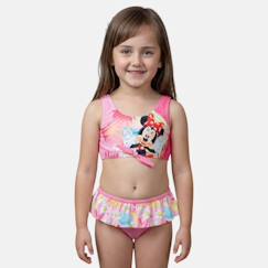 Maillot de bain enfant imprimé minnie  - vertbaudet enfant