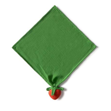 Maxi doudou - anneau de dentition - sweetie la fraise Rouge 2 - vertbaudet enfant 