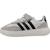 Baskets garçon en cuir à lacets urbain Gris white 2 - vertbaudet enfant 
