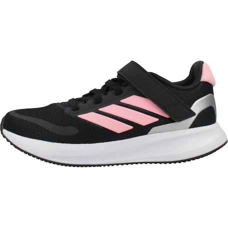 Basket garçon running en textile lacets Noir 2 - vertbaudet enfant 