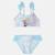 Maillot de bain 2 pièces fille la reine des neiges Bleu 4 - vertbaudet enfant 
