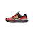 Baskets basses  à scratch Noir rouge 2 - vertbaudet enfant 