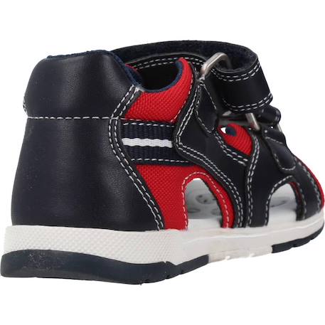 Sandales bébé garçon Bleu+Noir+Noir rouge 15 - vertbaudet enfant 