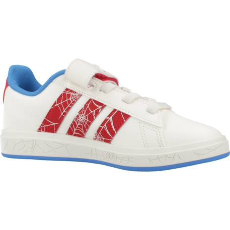 Basket garçon modèle grand court spiderman Blanc white 5 - vertbaudet enfant 