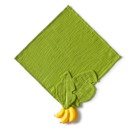 Maxi doudou - anneau de dentition - ana la banane Jaune 2 - vertbaudet enfant 