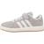 Baskets garçon en cuir à scratch rétro Gris grey 2 - vertbaudet enfant 