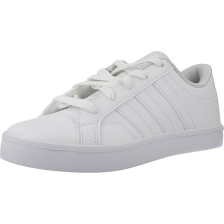 Baskets garçon en textile à lacets légère Blanc white 4 - vertbaudet enfant 
